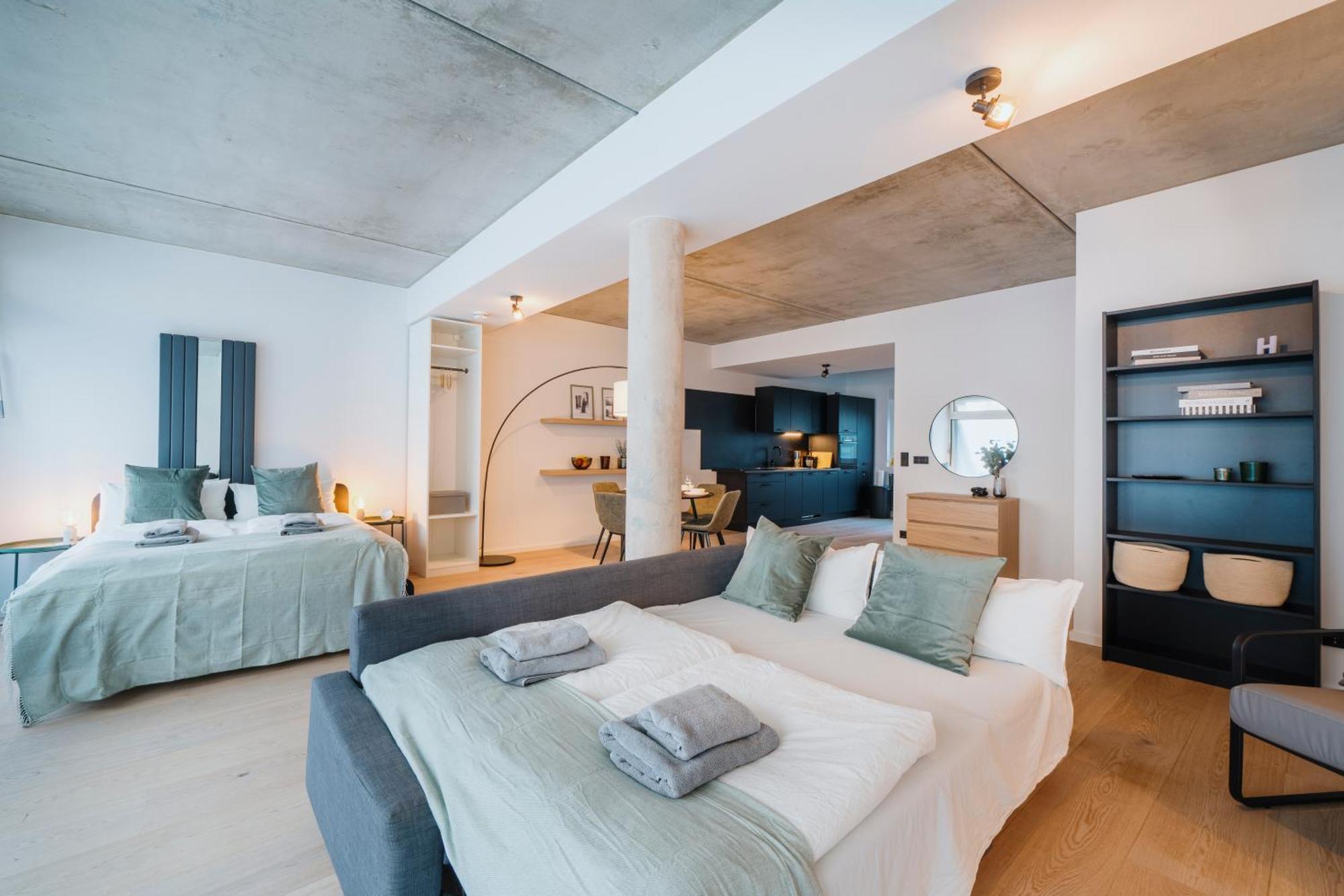 Appartement Homely - Loft, Terrace, Near Ostkreuz I Free Parking *